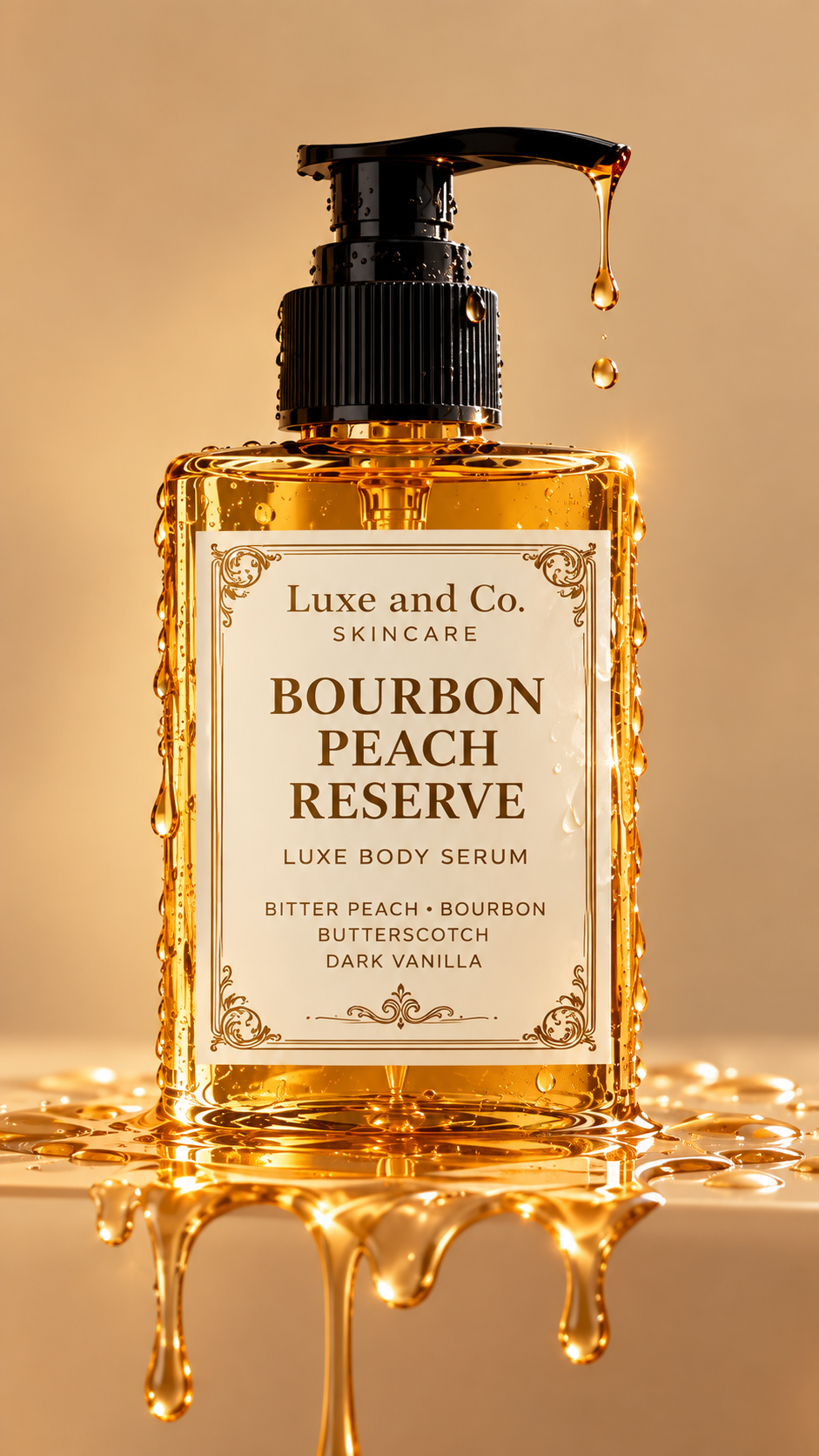 Bourbon Peach Reserve Luxe Body Serum ~ LIMITED RELEASE