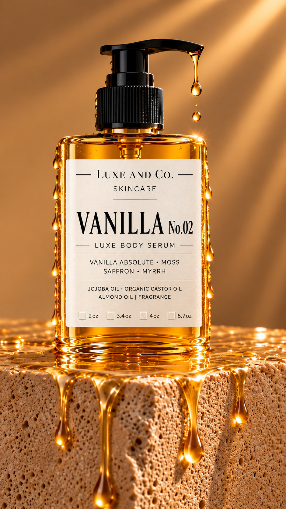 Vanilla No. 02 Luxe Body Serum