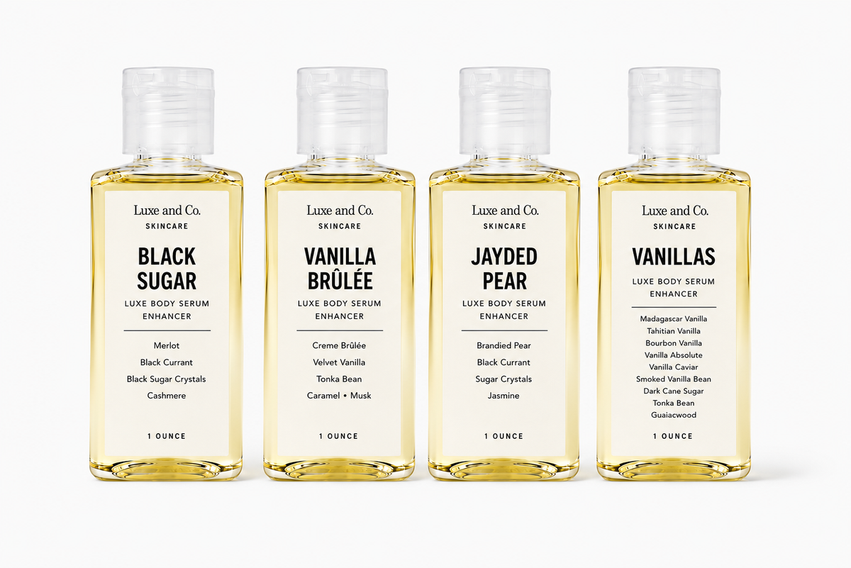 Favs Mini Discovery Set | 4 x 1 oz Luxe Body Serum