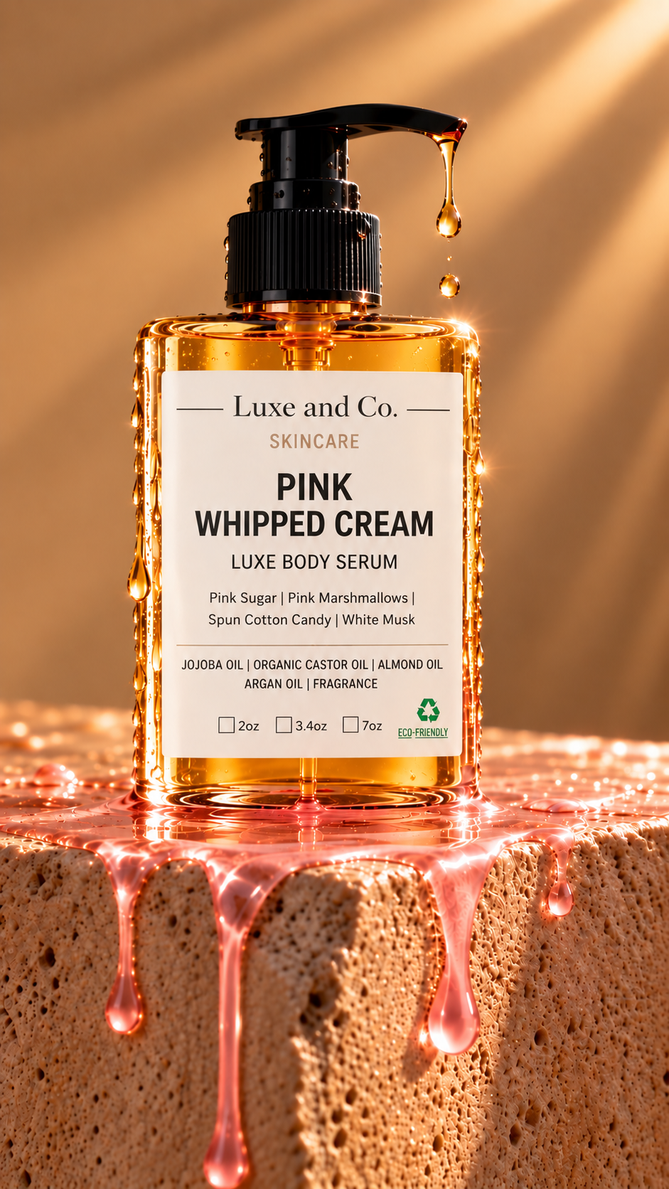 Pink Whipped Cream Luxe Body Serum
