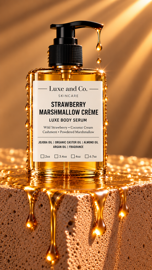 Strawberry Marshmallow Creme Luxe Body Serum
