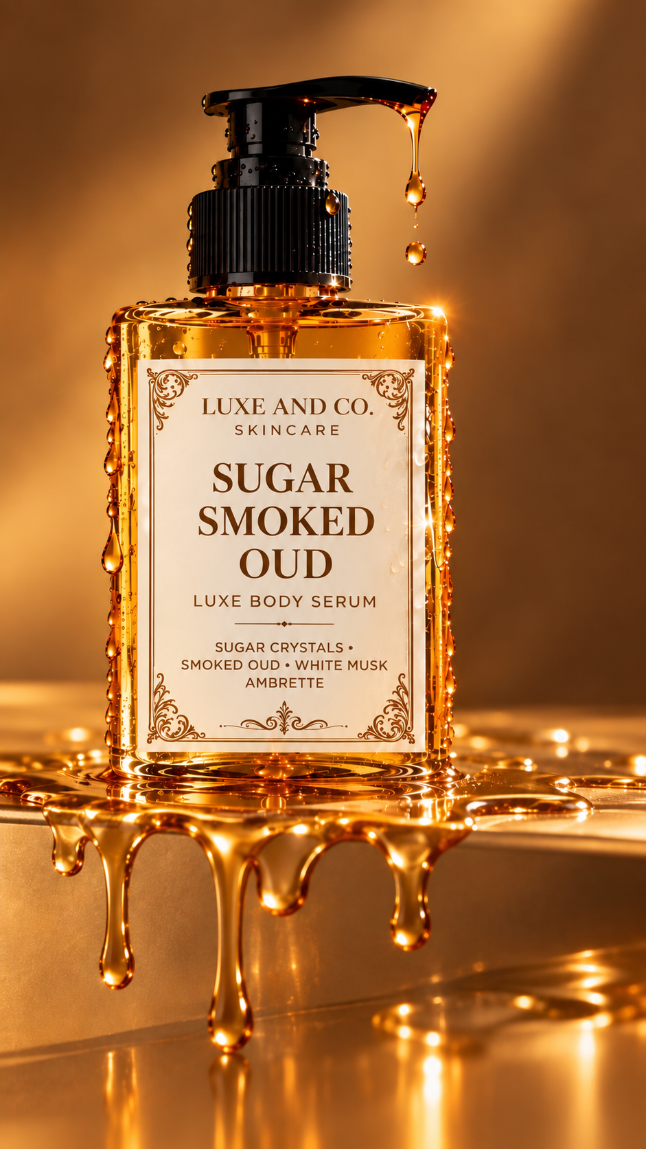 Sugar Smoked Oud Luxe Body Serum