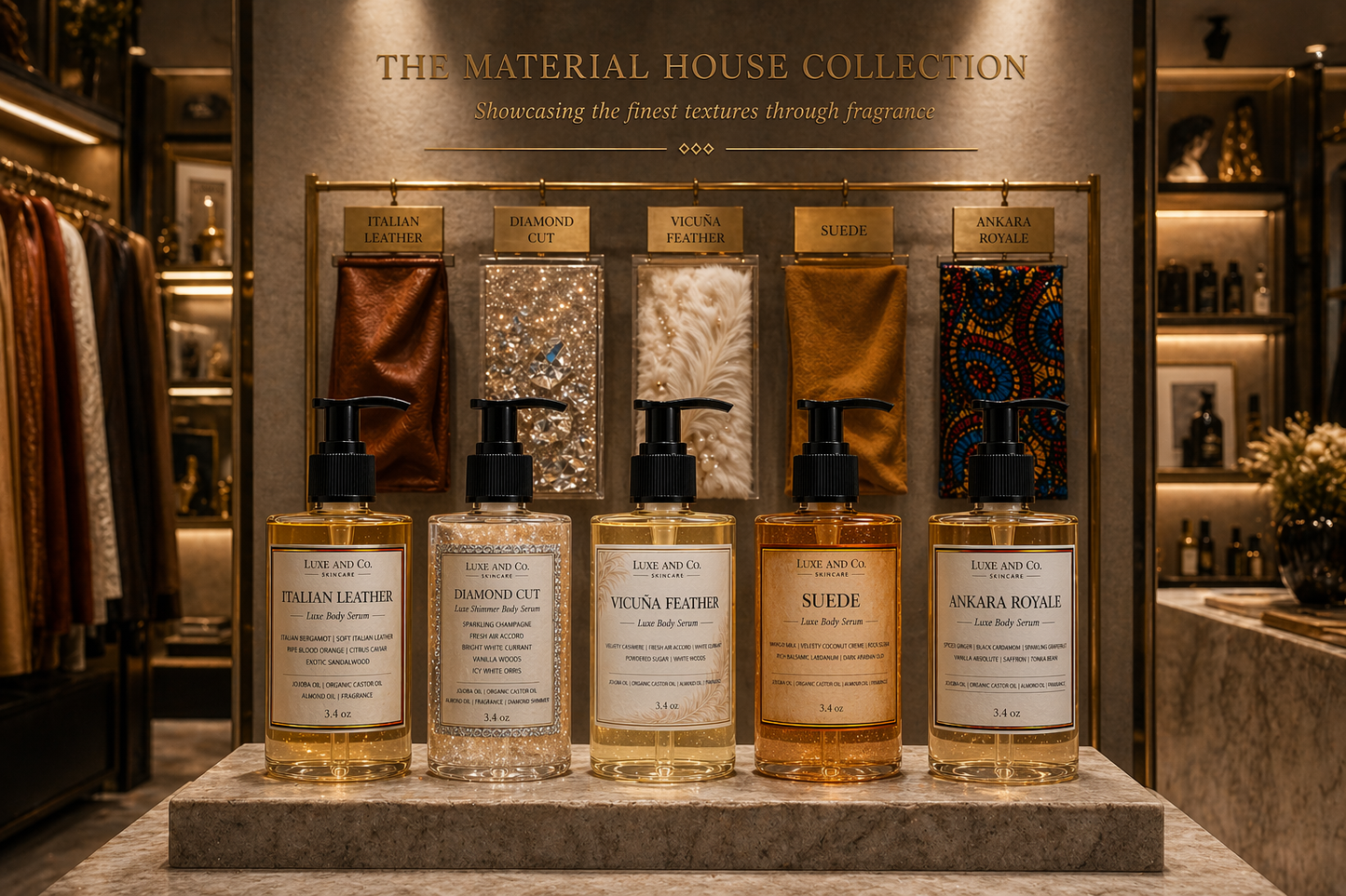 Ankara Royale Luxe Body Serum | Material House Collection ~ LIMITED RELEASE