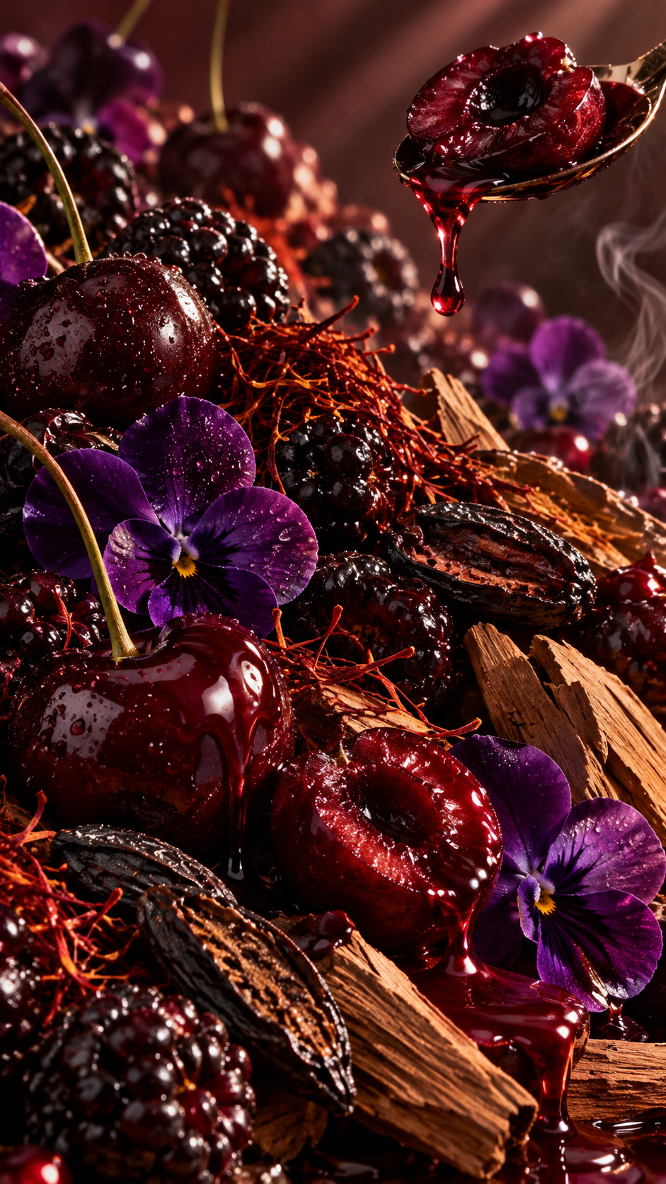 Dark Cherry Woods Luxe Body Serum