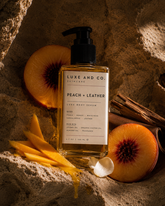 PEACH + LEATHER Luxe Body Serum